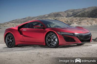 Insurance quote for Acura NSX in Nashville