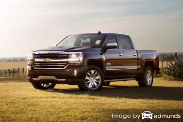 Insurance rates Chevy Silverado in Nashville