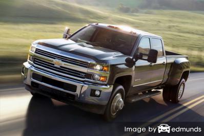 Insurance rates Chevy Silverado 3500HD in Nashville