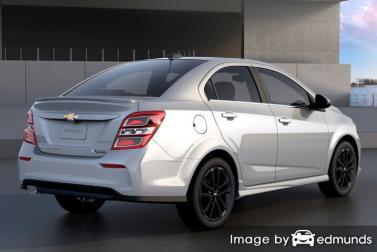 Insurance rates Chevy Sonic in Nashville