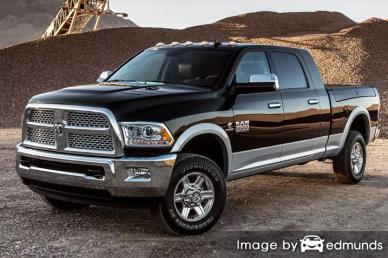 Insurance rates Dodge Ram 2500 in Nashville