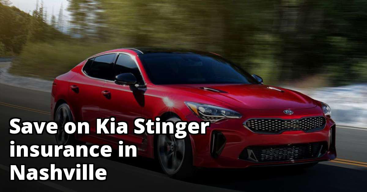 Cheap Kia Stinger Insurance in Nashville, TN