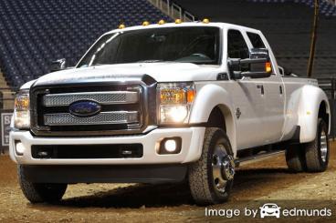 Insurance quote for Ford F-350 in Nashville