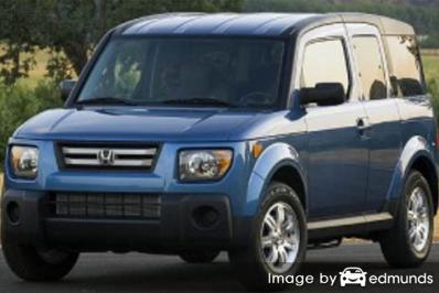 Insurance rates Honda Element in Nashville