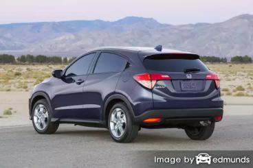 Insurance rates Honda HR-V in Nashville