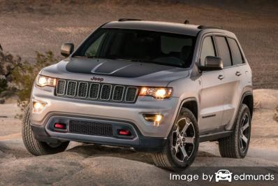 Insurance rates Jeep Grand Cherokee in Nashville