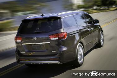 Insurance rates Kia Sedona in Nashville