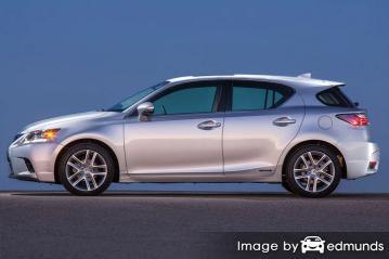 Insurance quote for Lexus CT 200h in Nashville