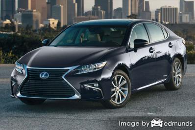 Insurance rates Lexus ES 300h in Nashville