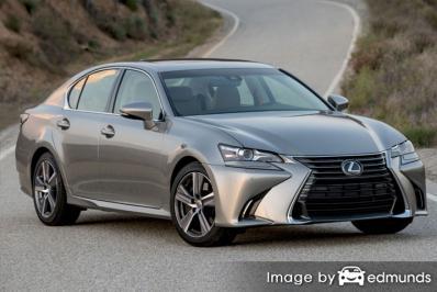 Insurance rates Lexus GS 200t in Nashville