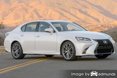 Insurance rates Lexus GS 350 in Nashville