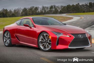 Insurance rates Lexus LC 500 in Nashville