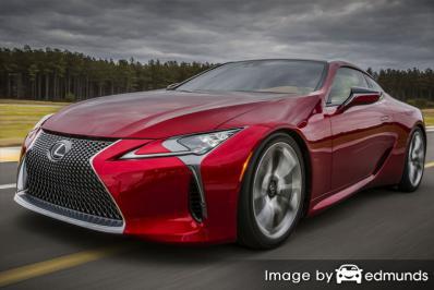 Insurance rates Lexus LFA in Nashville