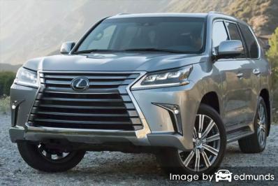 Insurance rates Lexus LX 570 in Nashville