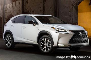 Insurance quote for Lexus NX 200t in Nashville