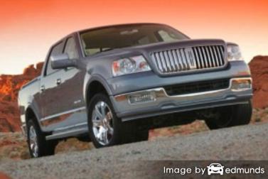 Insurance rates Lincoln Mark LT in Nashville