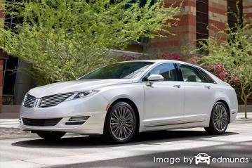 Insurance rates Lincoln MKZ in Nashville