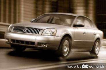 Insurance rates Mercury Montego in Nashville