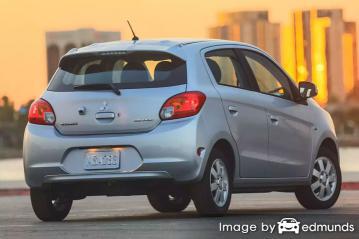 Insurance rates Mitsubishi Mirage in Nashville