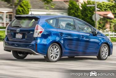 Insurance rates Toyota Prius V in Nashville