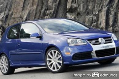 Insurance rates Volkswagen R32 in Nashville